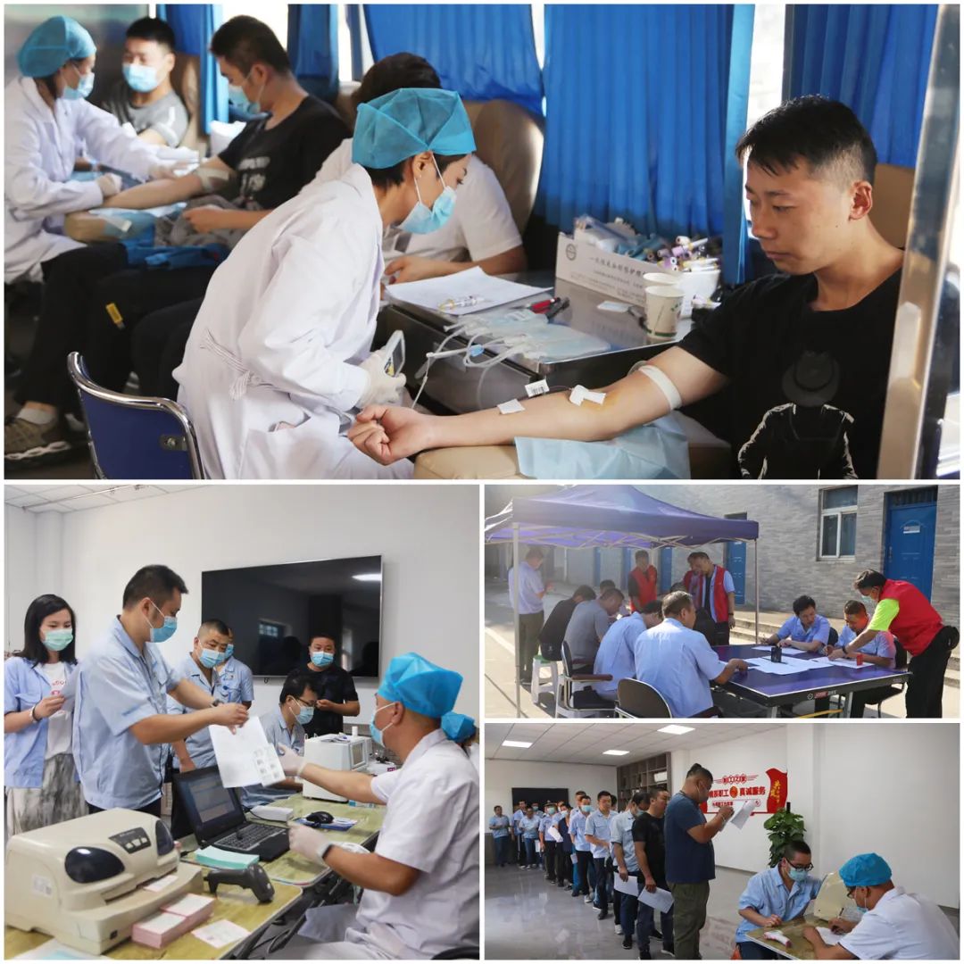 【群团工作】Ebpay机床本部组织开展无偿献血活动